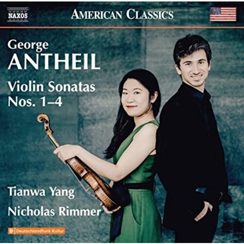 Naxos ANTHEIL: VIOLIN SONATAS NOS. 1-4