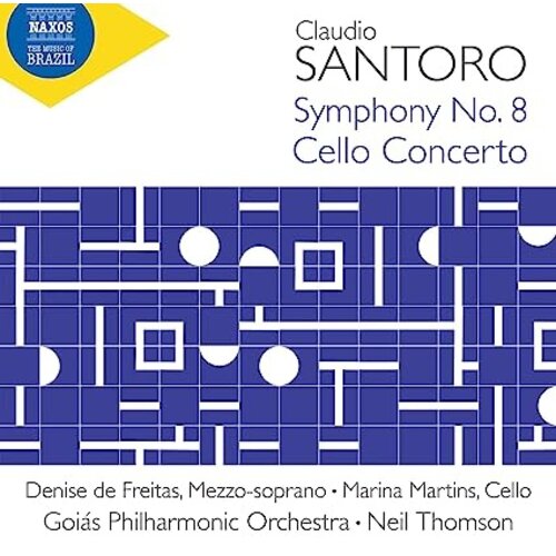 Naxos SANTORO: SYMPHONY NO. 8 - CELLO CONCERTO
