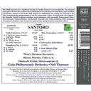 Naxos SANTORO: SYMPHONY NO. 8 - CELLO CONCERTO