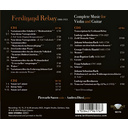 Brilliant Classics REBAY: COMPLETE MUSIC FOR VIOLIN AND GUITAR (3CD)
