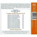 Naxos D. SCARLATTI: COMPLETE KEYBOARD SONATAS VOL. 28