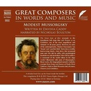 Naxos MUSSORGSKY: GREATS COMPOSERS IN WORDS AND MUSIC: MODEST MUSSORGSKY