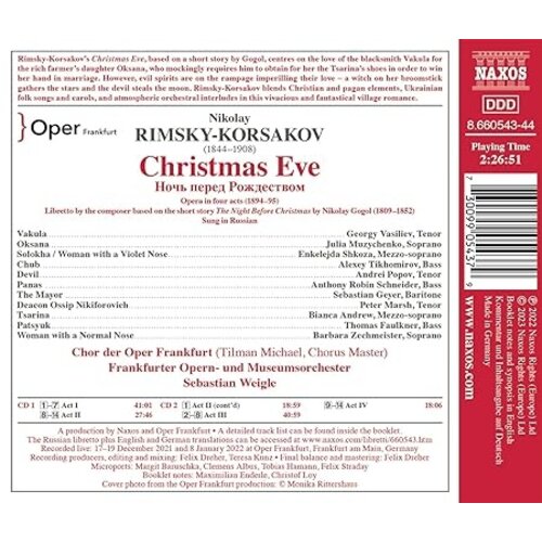 Naxos RIMSKY-KORSAKOV: CHRISTMAS EVE
