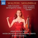 Naxos WALTON: CELLO CONCERTO (ARR. FOR VIOLA) - MOLINELL