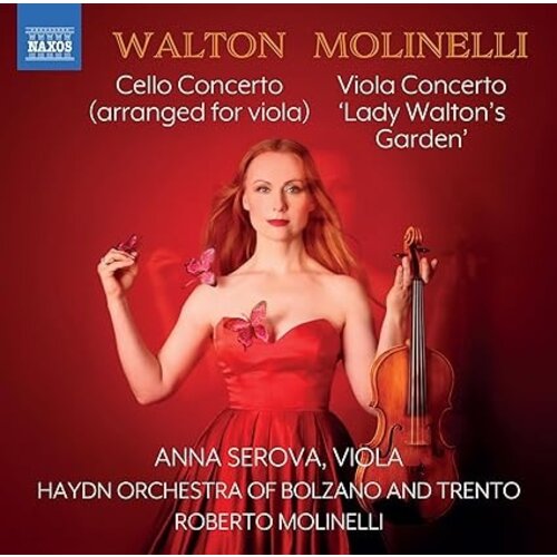 Naxos WALTON: CELLO CONCERTO (ARR. FOR VIOLA) - MOLINELL