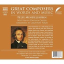 Naxos GREAT COMPOSERS IN WORDS AND MUSIC: FELIX MENDELSSOHN