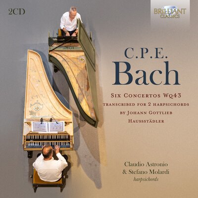 C.P.E BACH: SIX CONCERTOS WQ43 (2CD)