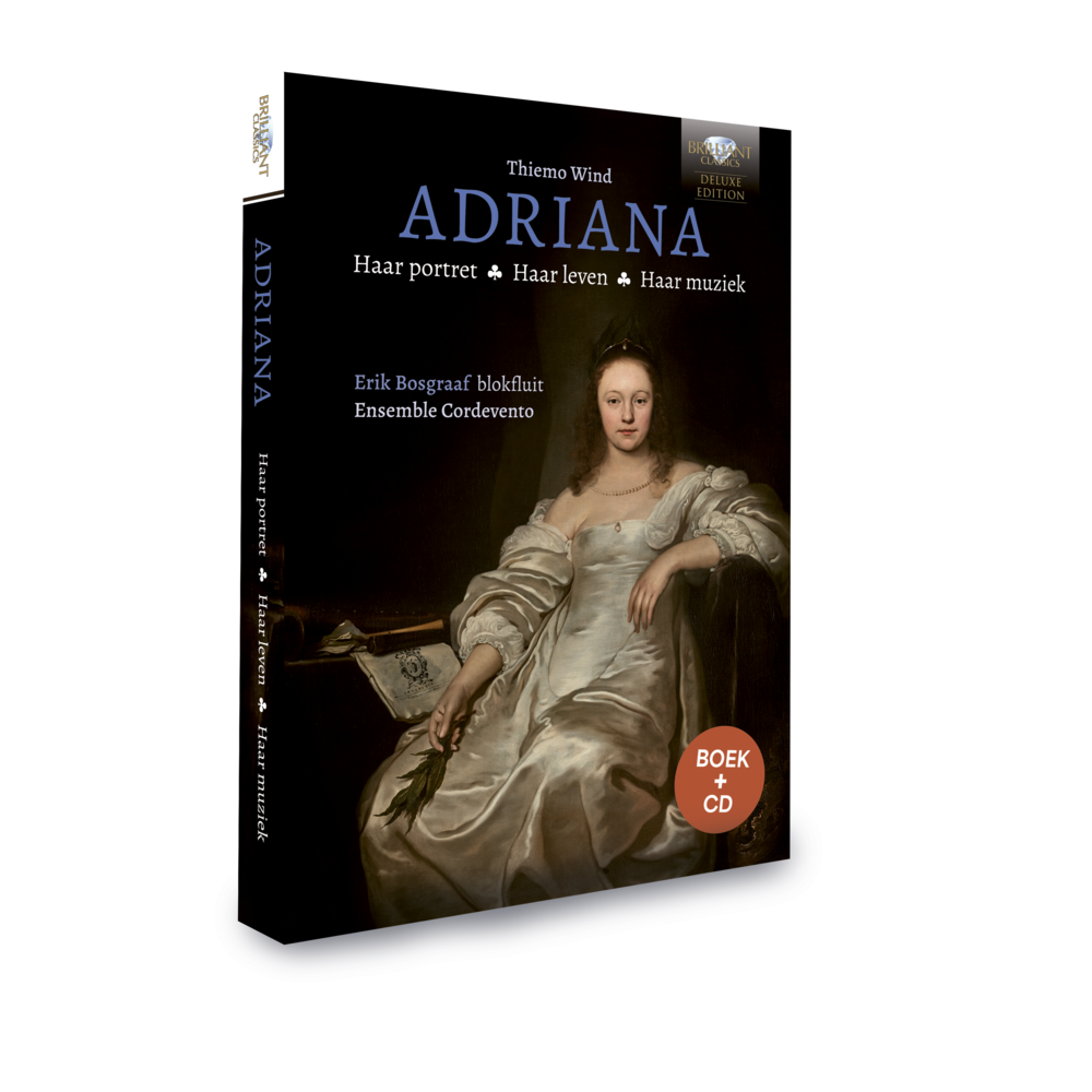 Brilliant Classics ADRIANA: HAAR PORTRET, HAAR LEVEN, HAAR MUZIEK (BOEK+CD)