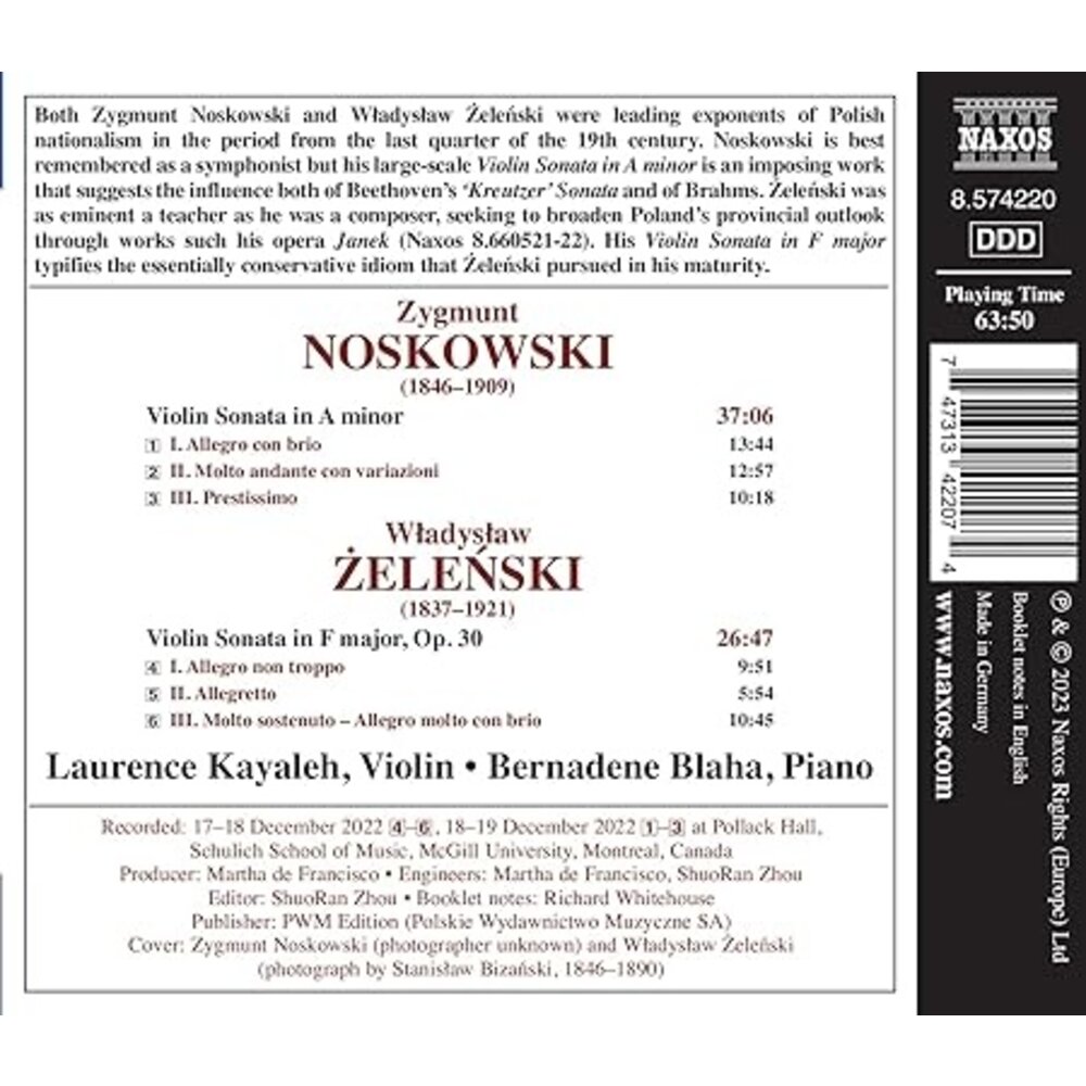 Naxos VIOLIN SONATAS