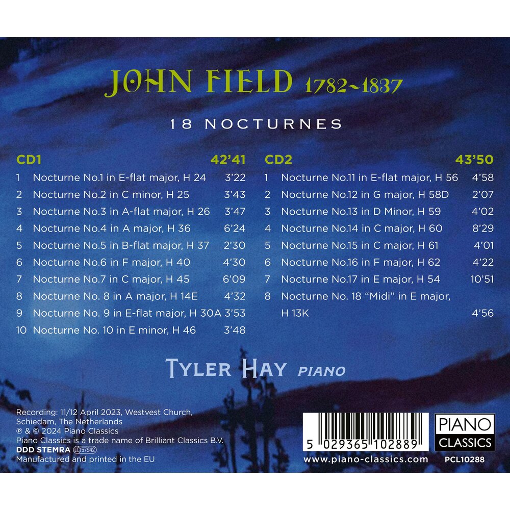 Piano Classics FIELD: 18 NOCTURNES