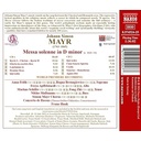 Naxos MAYR: MESSA SOLENNE IN D MINOR (2CD)