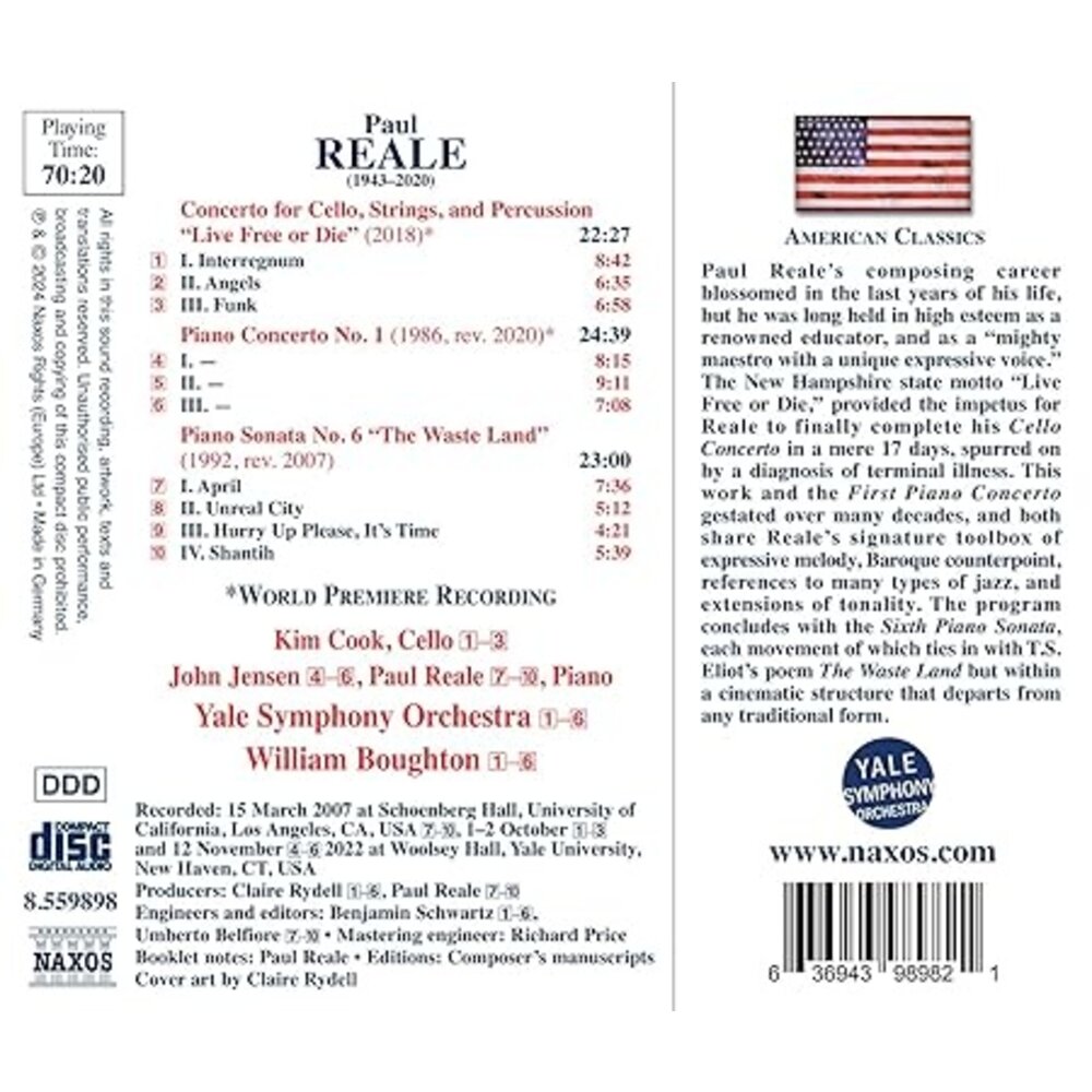 Naxos REALE: AMERICAN MOSAIC