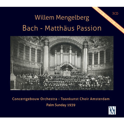 MENGELBERG - J.S. BACH: MATTHAUS PASSION (3CD)