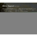 Brilliant Classics MAGNARD: CELLO SONATA OP.20, PIANO TRIO OP.18