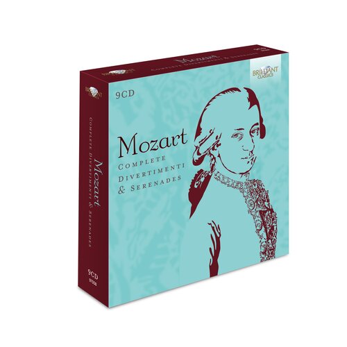 Brilliant Classics MOZART: COMPLETE DIVERTIMENTI & SERENADES (9CD)