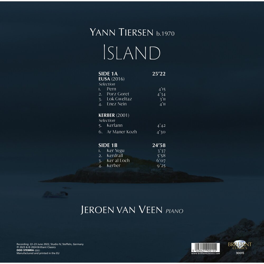 Brilliant Classics TIERSEN: ISLAND (BIOVINYL)
