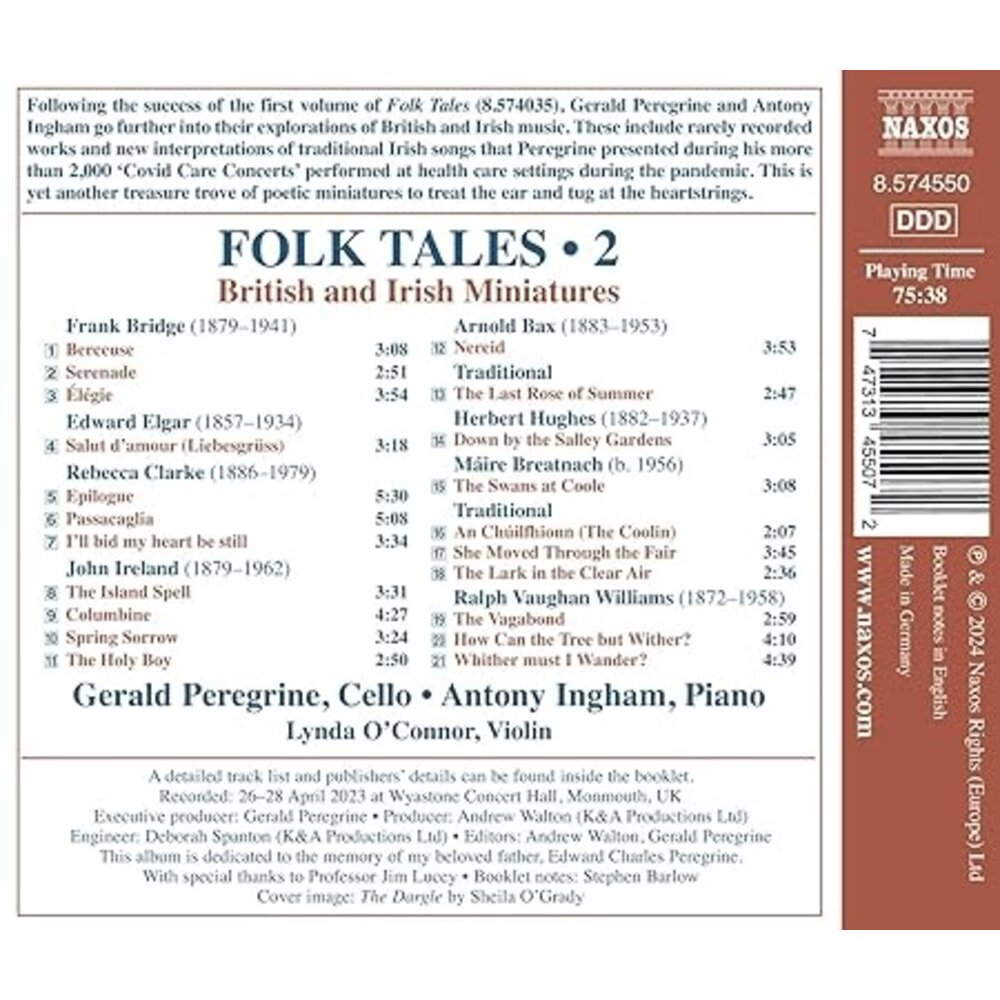 Naxos FOLK TALES, VOL. 2: BRITISH AND IRISH MINIATURES