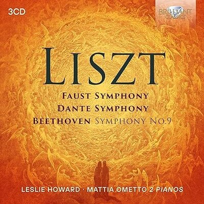 LISZT: FAUST SYMPHONY, DANTE SYMPHONY, BEETHOVEN SYMPHONY NO.9 (3CD)