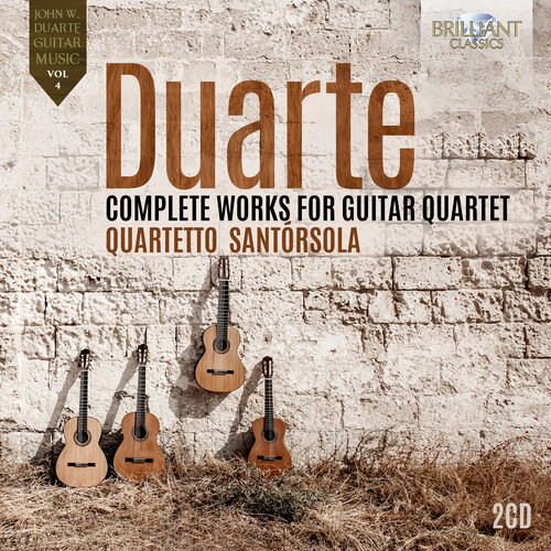 Brilliant Classics DUARTE: COMPLETE WORKS FOR GUITAR QUARTET (2CD)