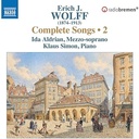 Naxos WOLFF: COMPLETE SONGS VOL.2