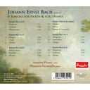 Brilliant Classics J.E. BACH: 6 SONATAS FOR VIOLIN & FORTEPIANO