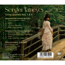 Brilliant Classics TANEYEV: STRING QUARTETS NOS. 1 & 4