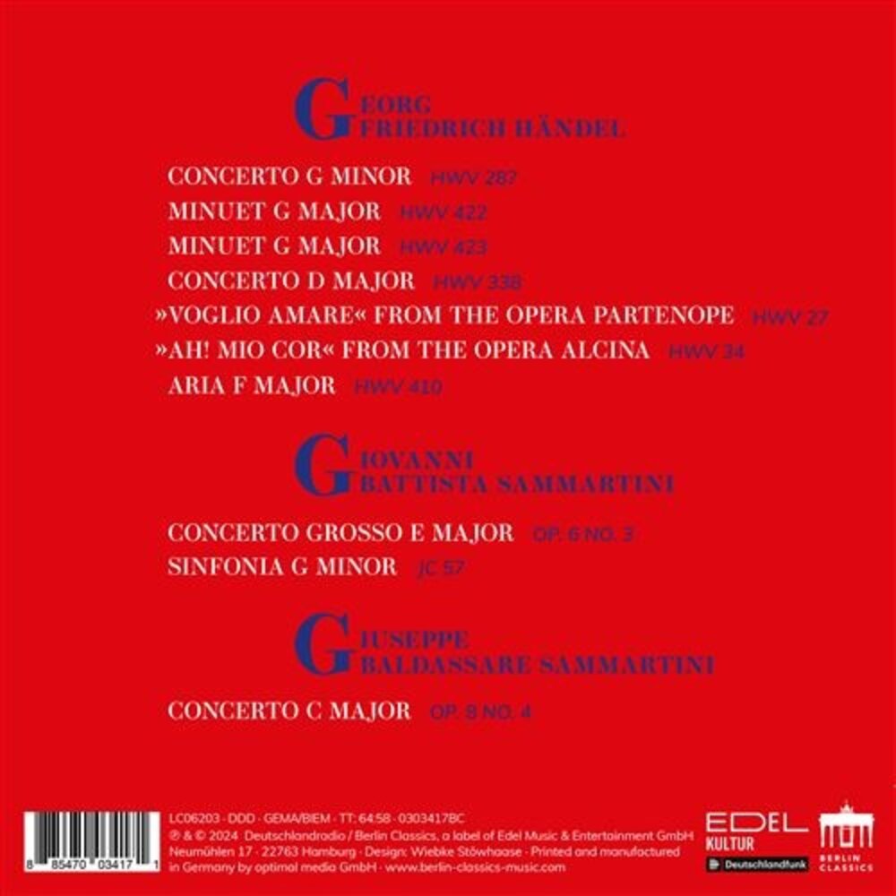 Berlin Classics CONCERTO KOLN;MOST CELEBRATED