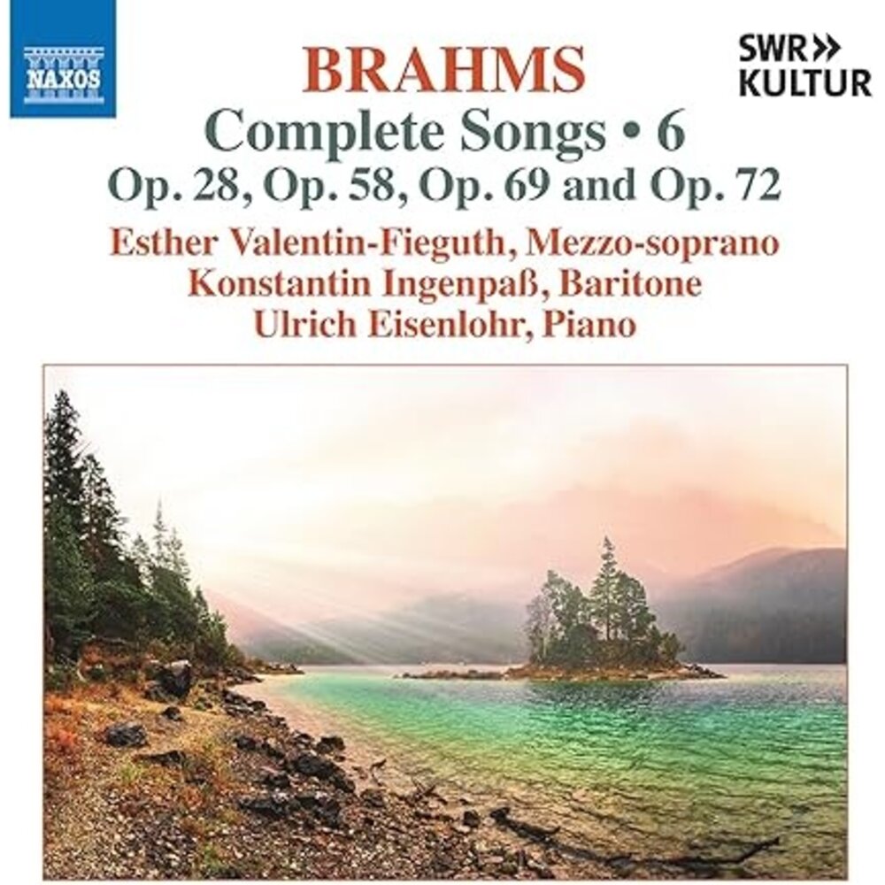 Naxos BRHAMS: COMPLETE SONGS, VOL. 6