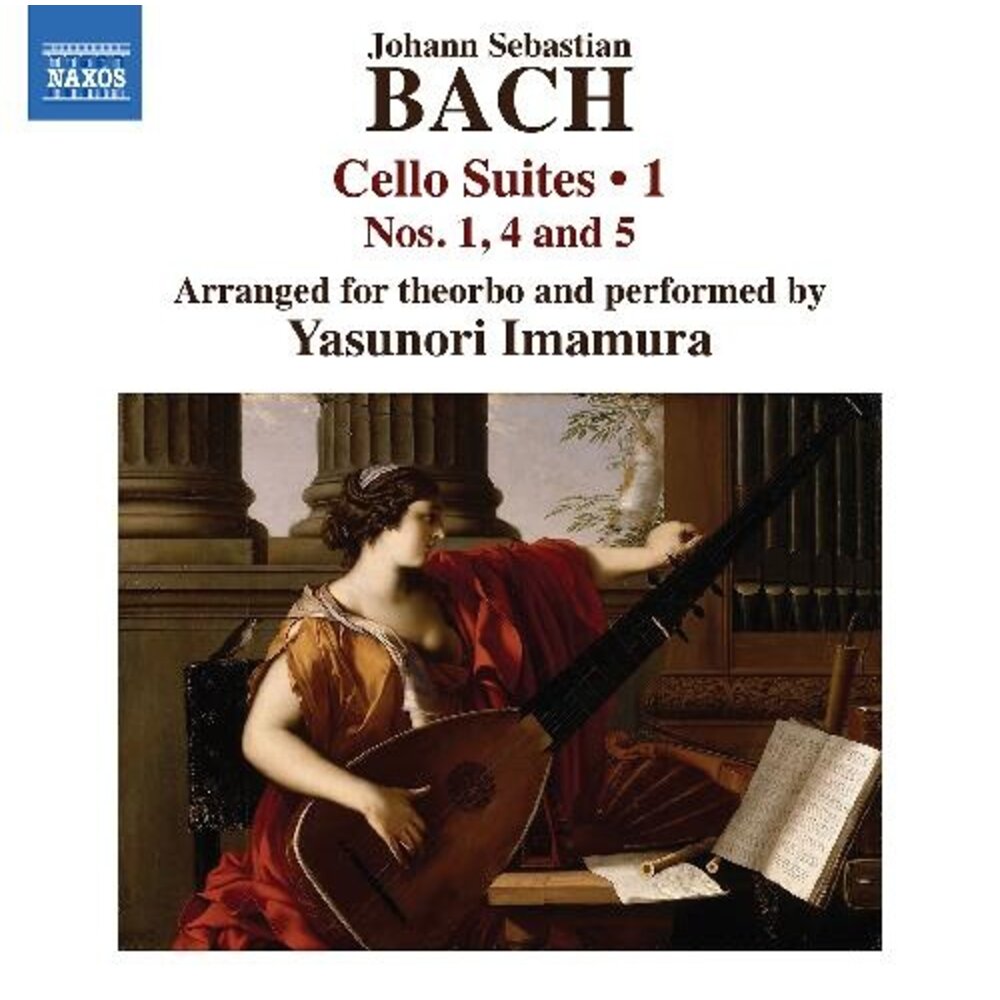 Naxos J.S. BACH: CELLO SUITES, VOL.1 (ARR. FO THEORBO)