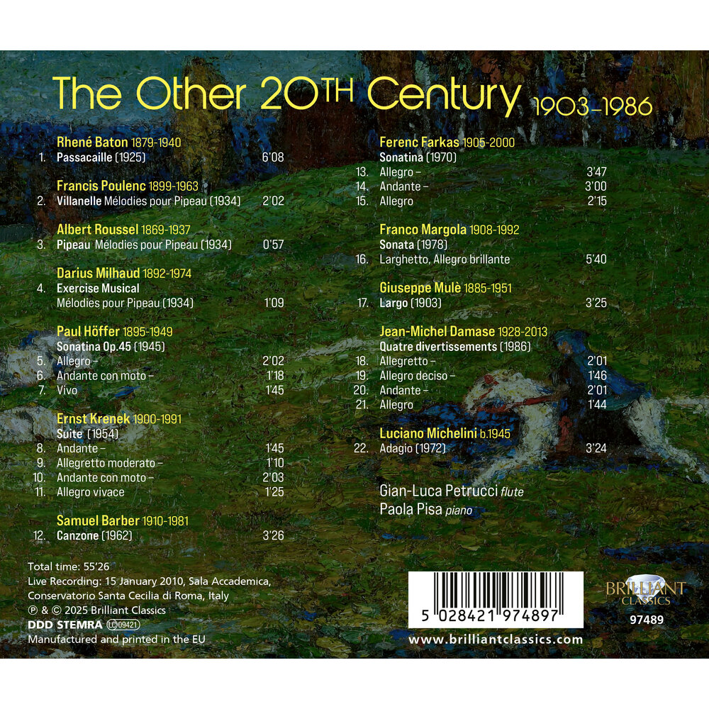 Brilliant Classics THE OTHER 20TH CENTURY 1903-1986