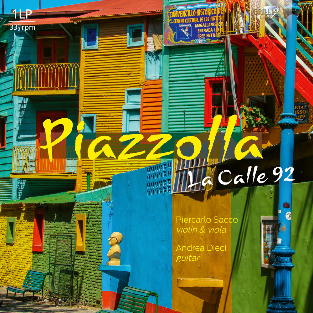 Brilliant Classics PIAZZOLLA: LA CALLE 92 (LP)