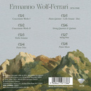 Brilliant Classics WOLF-FERRARI: CONCERTANTE WORKS, CHAMBER MUSIC, PIANO MUSIC (ITALIAN ROMANTICS SERIES) (8CD)