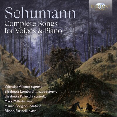 SCHUMANN: COMPLETE SONGS FOR VOICES & PIANO (4CD)