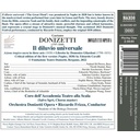 Naxos DONIZETTI: IL DILUVIO UNIVERSALE (2CD)