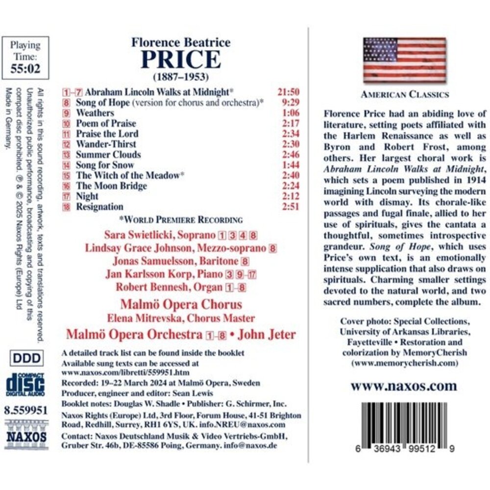 Naxos PRICE: CHORAL WORKS