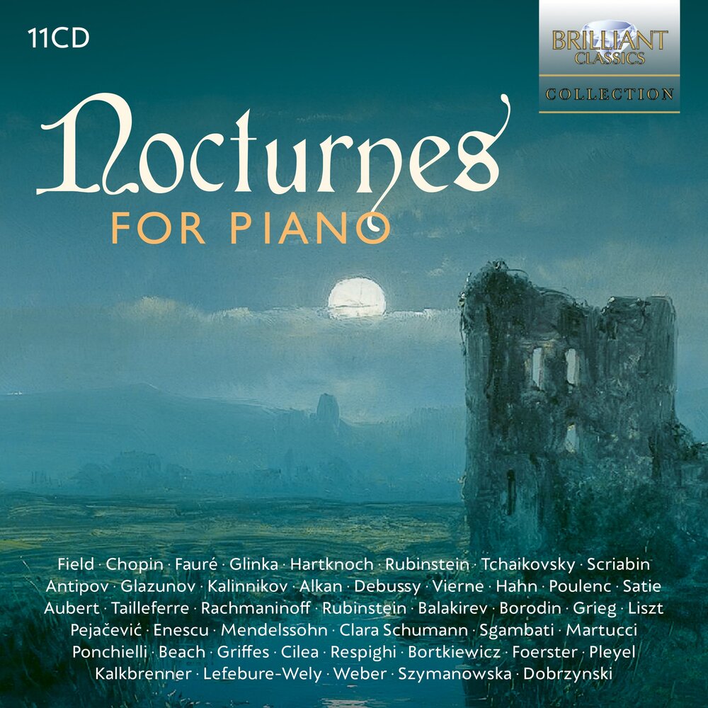 Brilliant Classics NOCTURNES FOR PIANO (11CD)