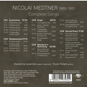 Brilliant Classics MEDTNER: COMPLETE SONGS (5CD) Brilliant Classics MEDTNER: COMPLETE SONGS (5CD)