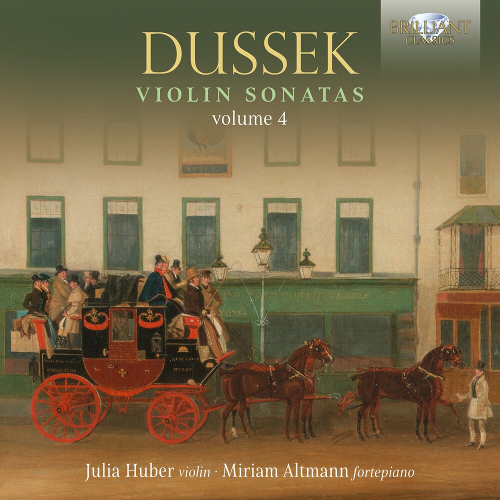 Brilliant Classics DUSSEK: VIOLIN SONATAS, VOL.4
