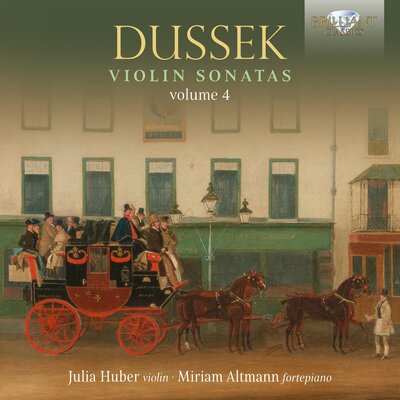 DUSSEK: VIOLIN SONATAS, VOL.4