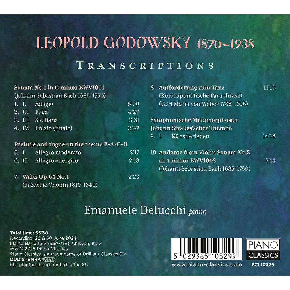 Brilliant Classics GODOWSKY: TRANSCRIPTIONS