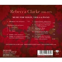 Brilliant Classics CLARKE: MUSIC FOR VIOLIN, VIOLA & PIANO