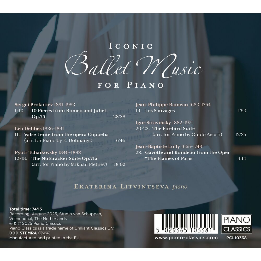Brilliant Classics ICONIC BALLET MUSIC FOR PIANO