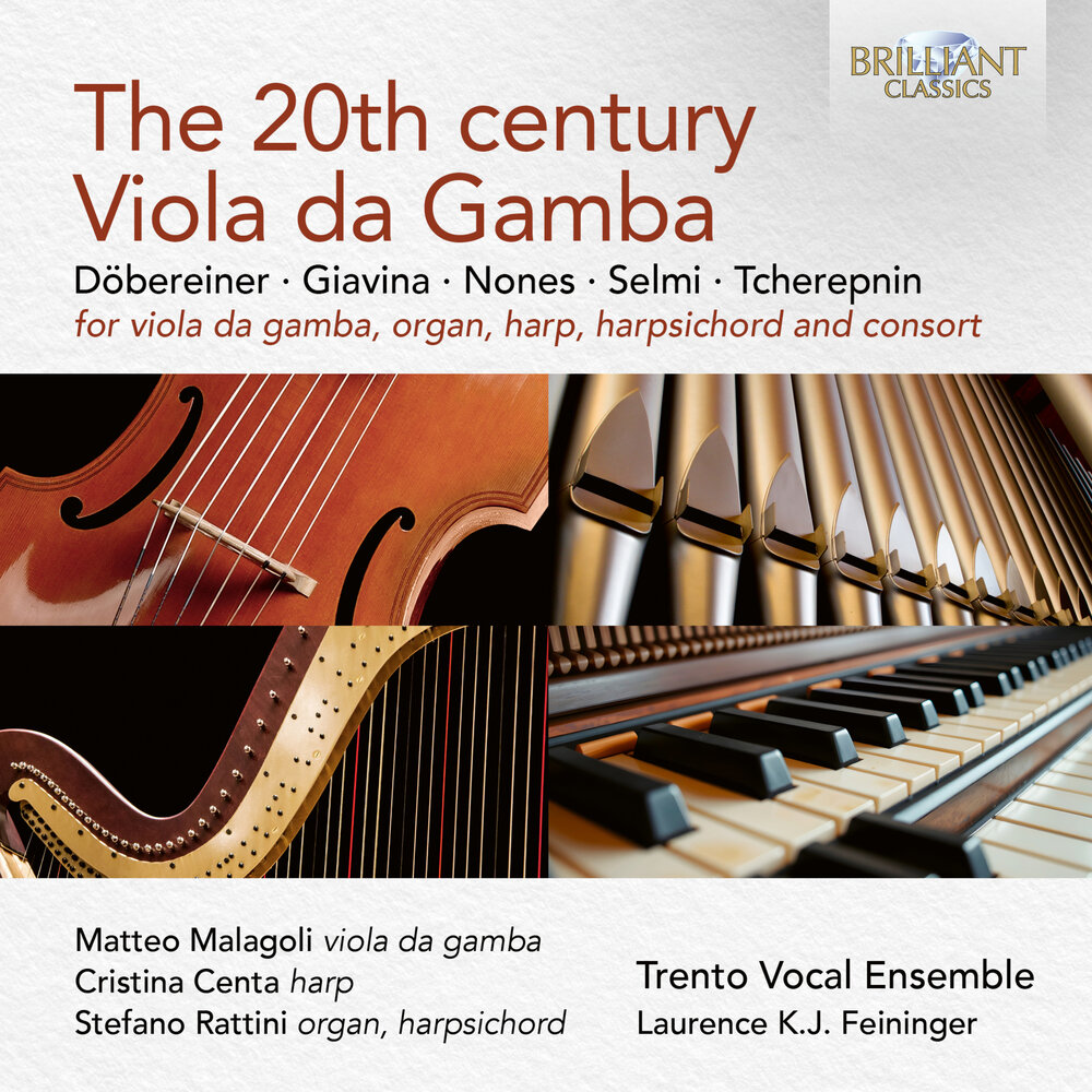 Brilliant Classics THE 20TH CENTURY VIOLA DA GAMBA
