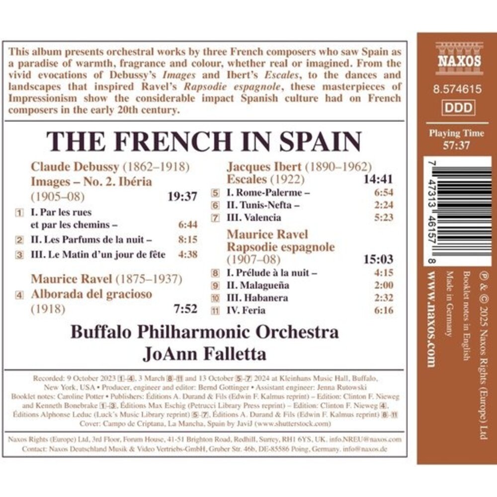 Naxos THE FRENCH IN SPAIN