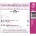 Naxos BENEDICT: PIANO WORKS