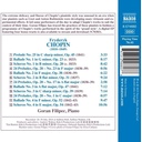 Naxos CHOPIN: PRELUDES, BALLADES & SCHERZOS