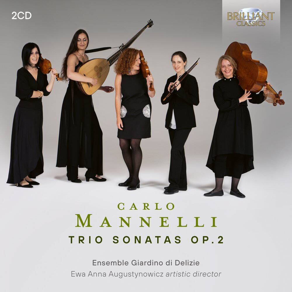 Brilliant Classics MANNELLI: TRIO SONATAS OP.2 (2CD)