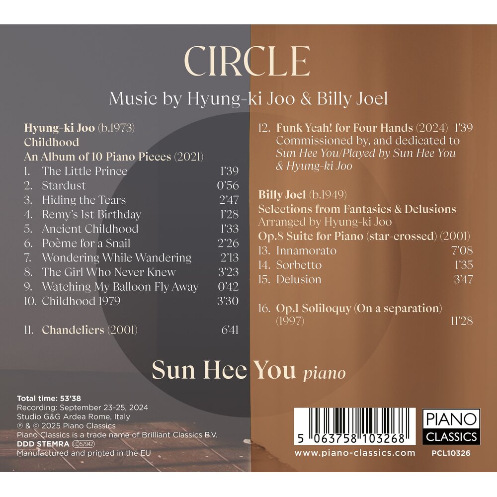 Piano Classics HYUNG-KI JOO & BILLY JOEL: CIRCLE