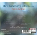 Piano Classics CASTELNUOVO-TEDESCO: PIANO WORKS