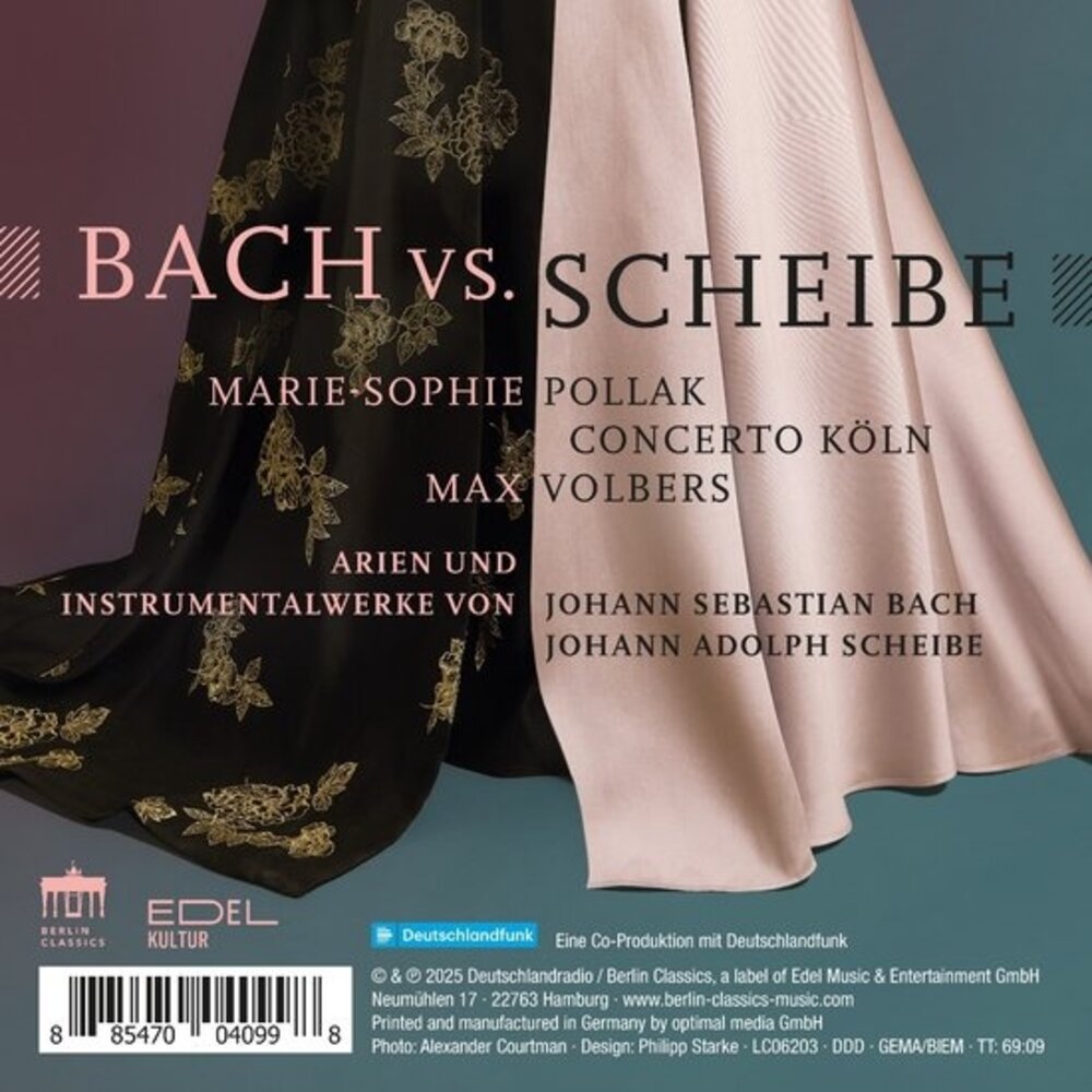 Berlin Classics BACH VS. SCHEIBE